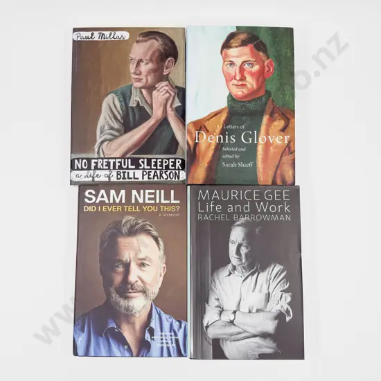 Four NZ Literary Biographies