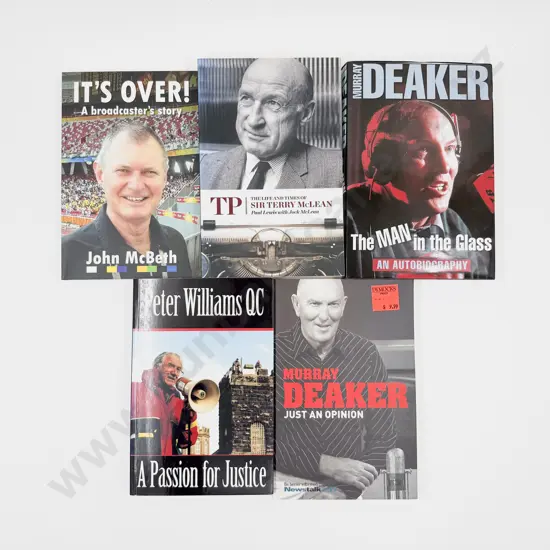 Five NZ Broadcasting Biographies