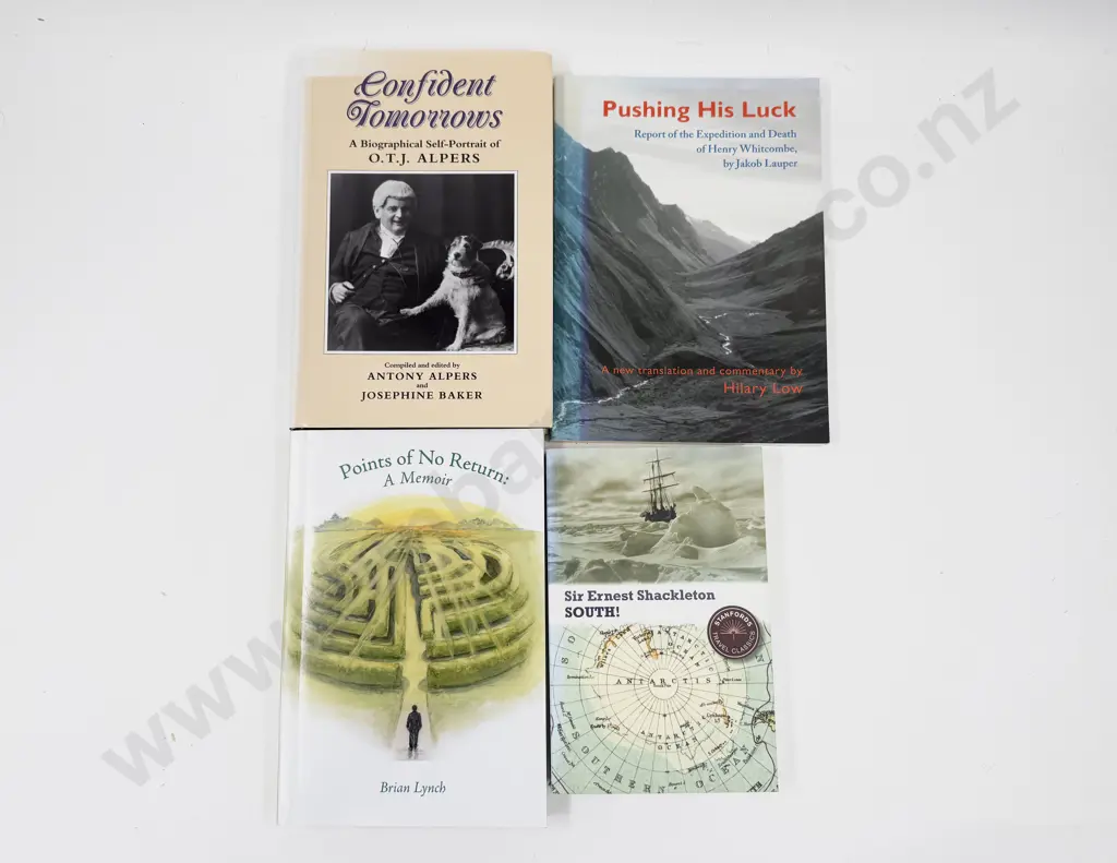 Four Various NZ Biographies Image 1++