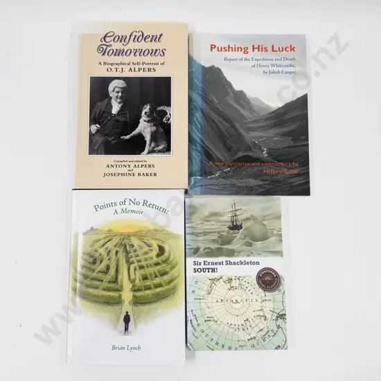 Four Various NZ Biographies