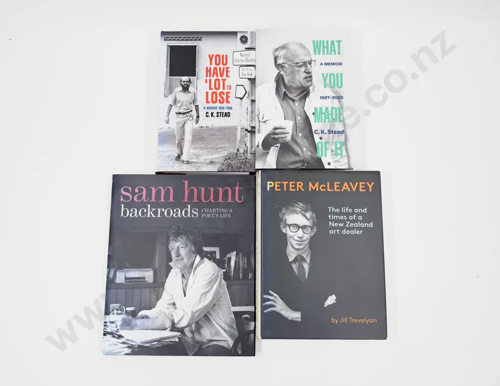 Four Various NZ Biographies Image 1++