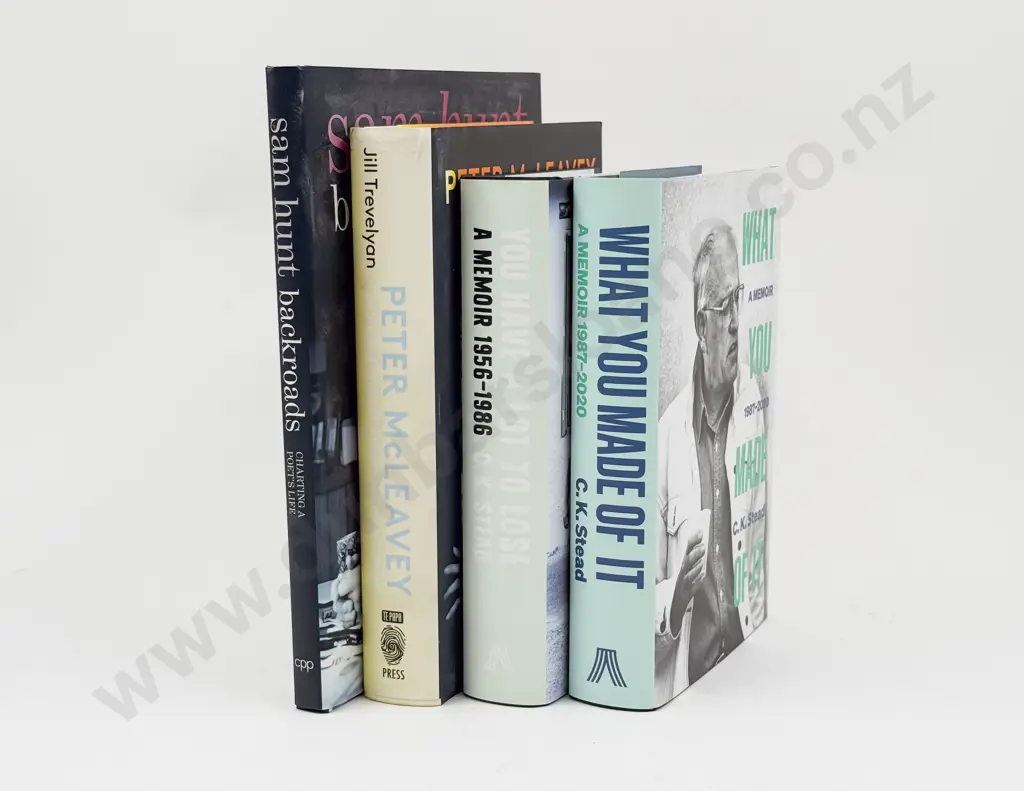 Four Various NZ Biographies Image 1++