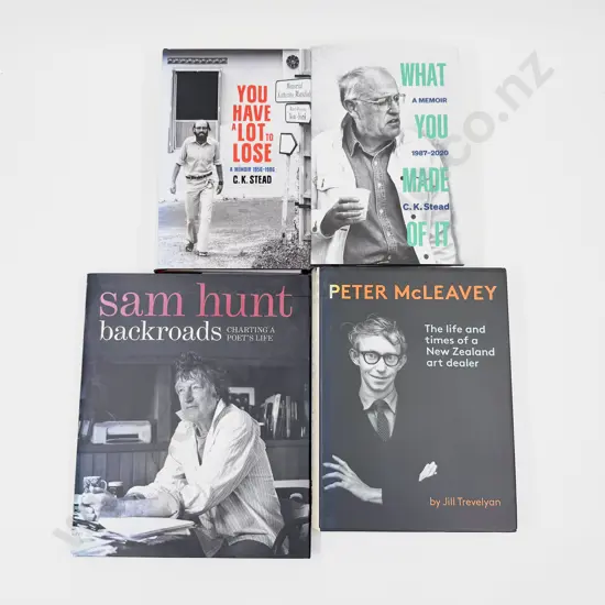 Four Various NZ Biographies