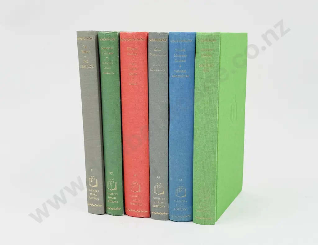 Six Volumes Published by Slightly Foxed Image 1++