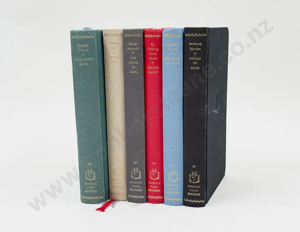 Six Volumes Published by Slightly Foxed Image 1++