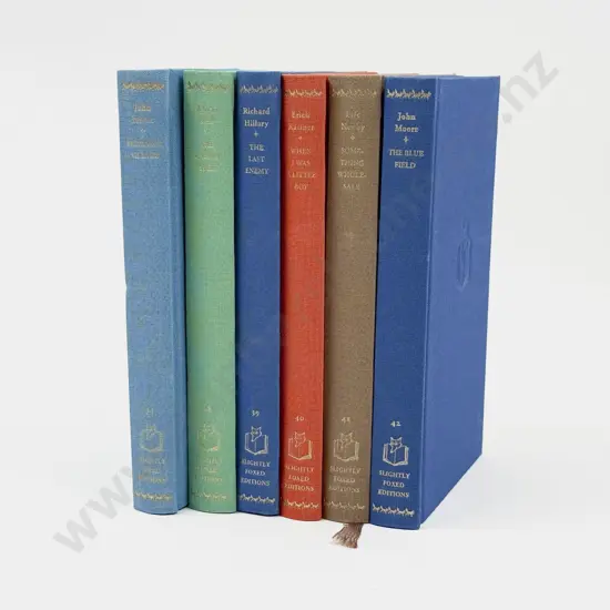 Six Volumes Published by Slightly Foxed