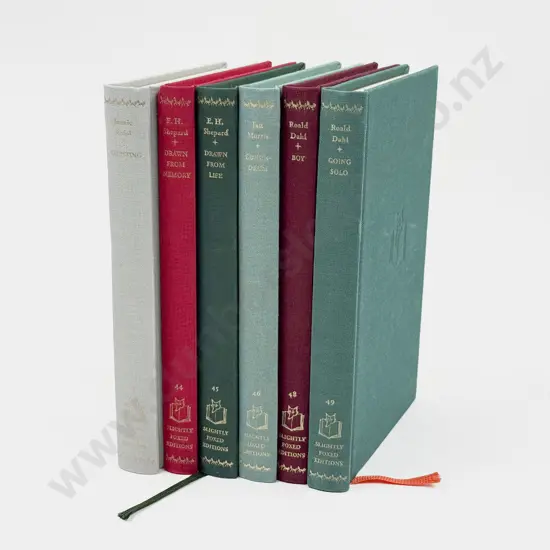 Six Volumes Published by Slightly Foxed