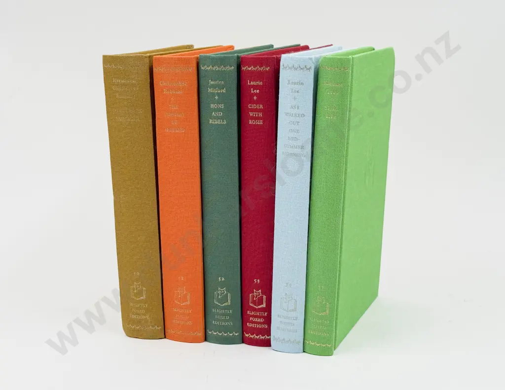 Six Volumes Published by Slightly Foxed Image 1++