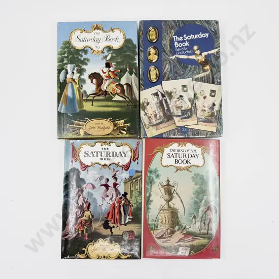 Two Boxed Editions of The Saturday Book Edited by Leonard Russell