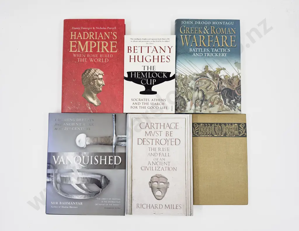 Six Non-Fiction Volumes Relating To Greek & Roman Warfare Image 1++