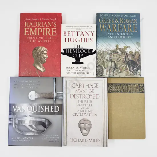 Six Non-Fiction Volumes Relating To Greek & Roman Warfare