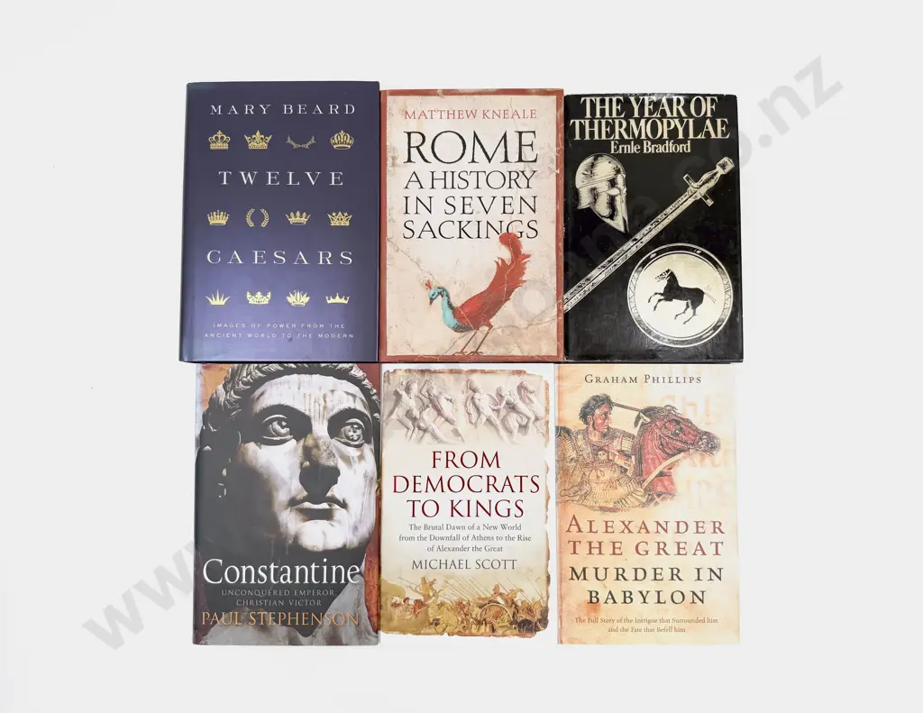 Six Non-Fiction Volumes Relating To Greek & Roman Civilisations Image 1++