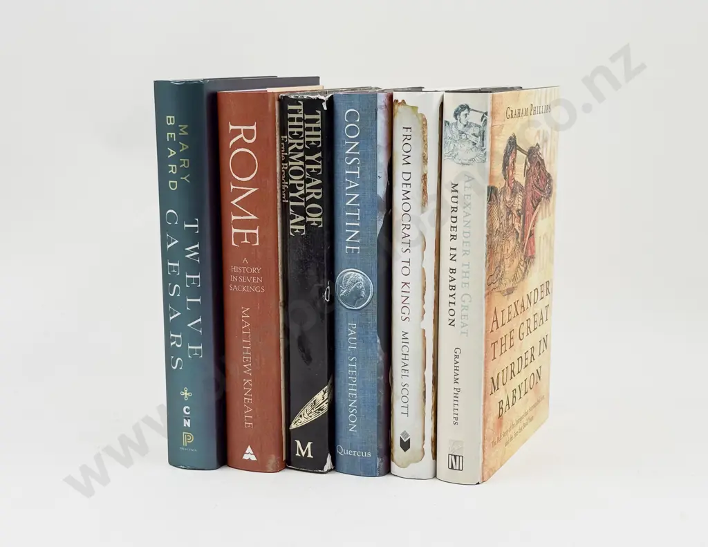 Six Non-Fiction Volumes Relating To Greek & Roman Civilisations Image 1++