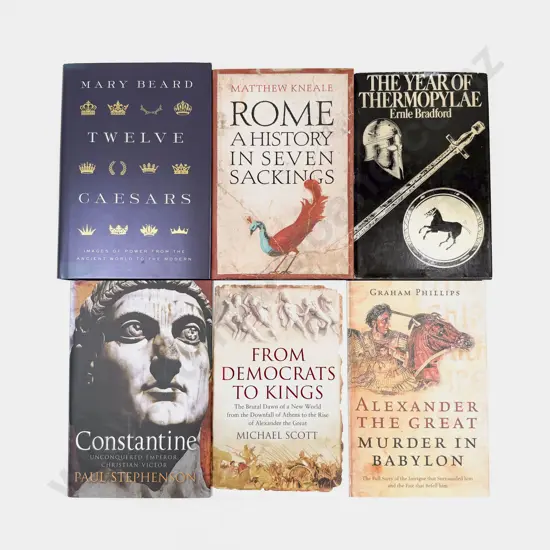 Six Non-Fiction Volumes Relating To Greek & Roman Civilisations