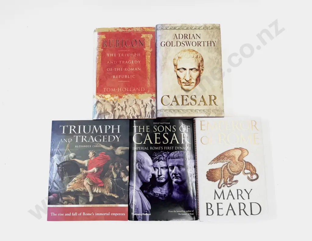 Six Non-Fiction Volumes Relating To Greek & Roman Civilisations Image 1++