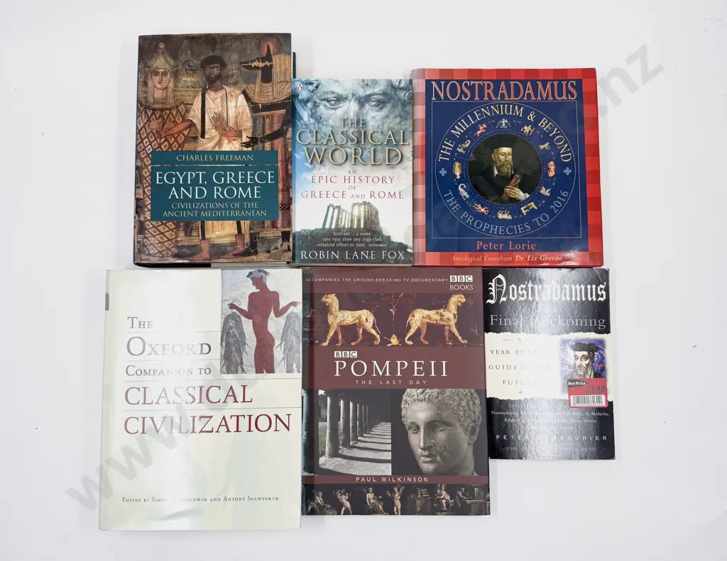 Six Non-Fiction Volumes Relating To Ancient Civilisations Image 1++