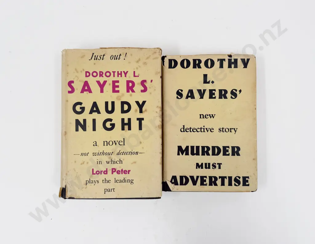 Sayers Dorothy L Murder Must Advertise & Gaudy Night Image 1++