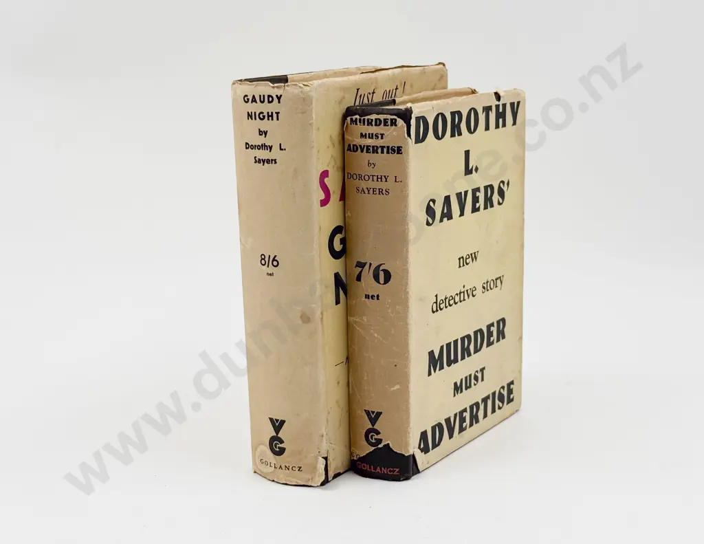 Sayers Dorothy L Murder Must Advertise & Gaudy Night Image 1++