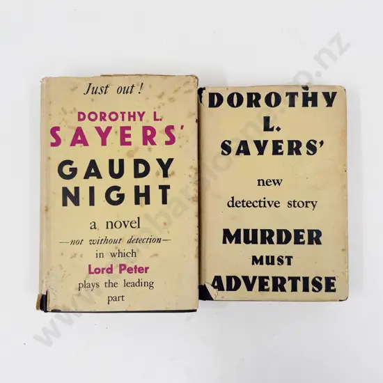 Sayers Dorothy L Murder Must Advertise & Gaudy Night