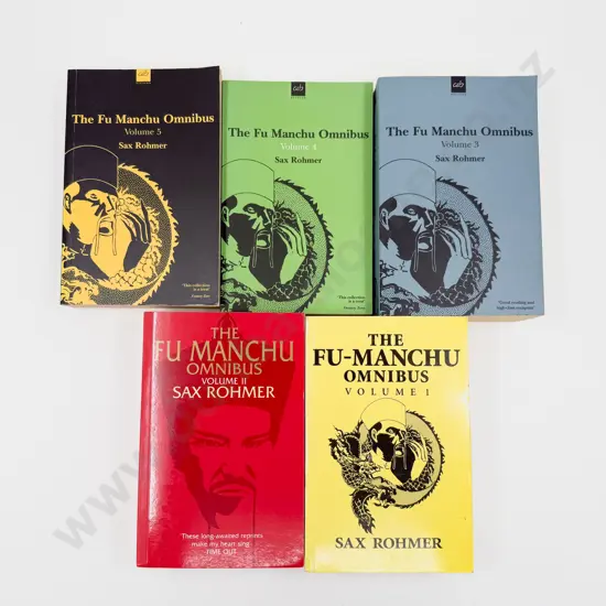 Rohmer Sax - The Fu-Manchu Omnibus Vols I - V
