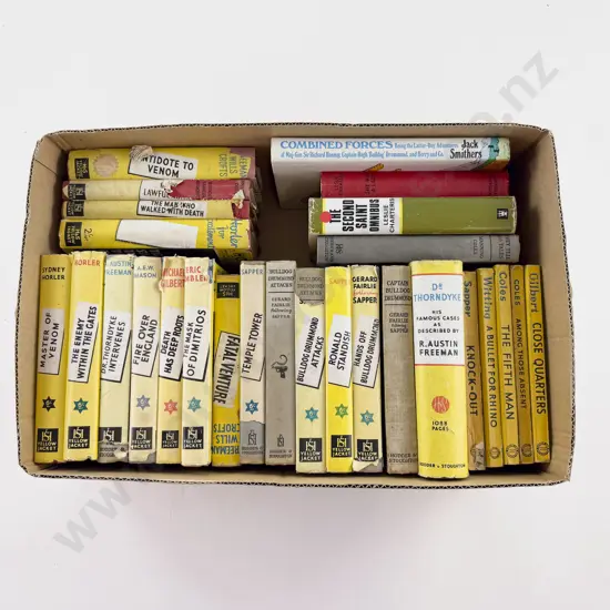 Box Lot Mainly Vintage Hodder & Stoughton Yellowjacket Editons
