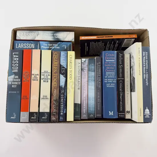 Box Lot Mystery & Thriller Fiction