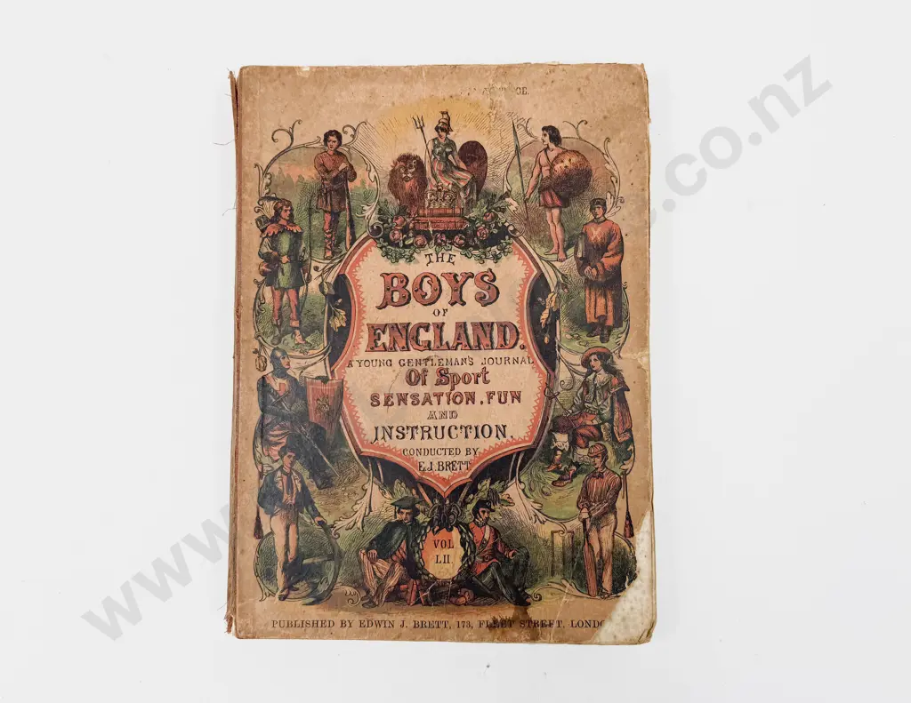 Victorian Edition Vol LII of The Boys of England A Young Gentleman's Journal Image 1++