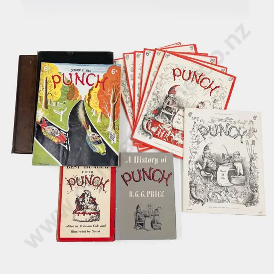 Various Vintage Punch Magazines & Compilations