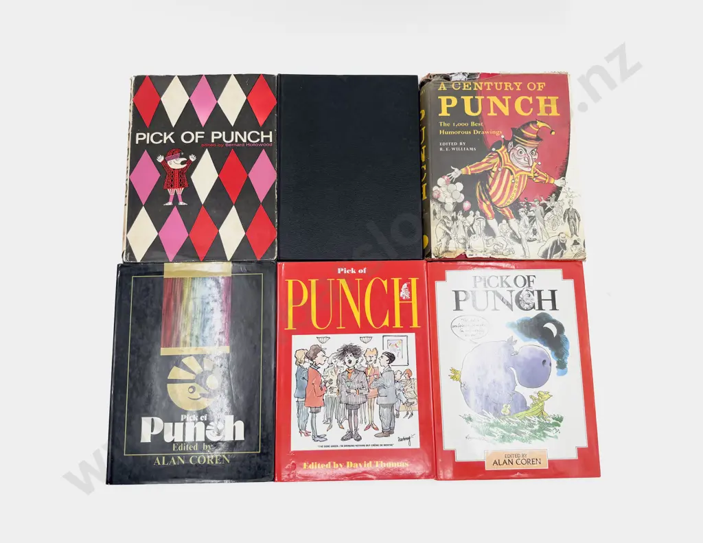 Six Various Vintage Punch Compilations Image 1++