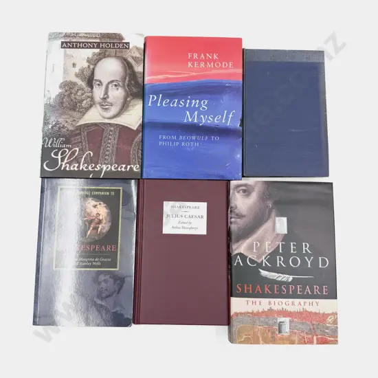Five Non-Fiction  Volumes Relating To Shakespeare