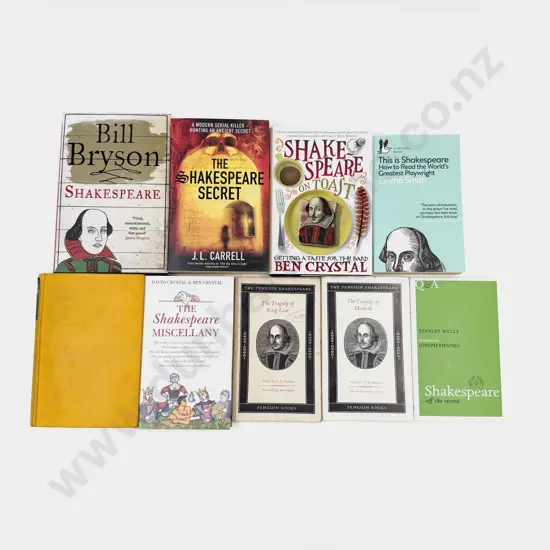 Nine Volumes Relating To Shakespeare