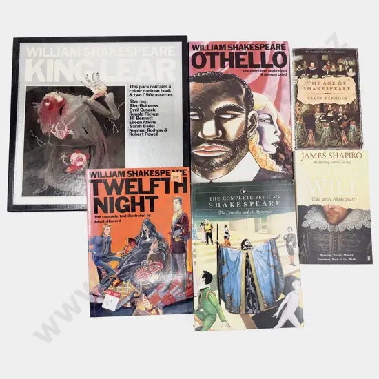 Six Volumes Relating To Shakespeare