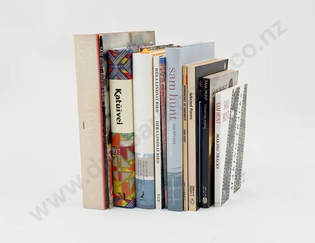 Eleven Volumes of NZ Poetry & Related Image 1++