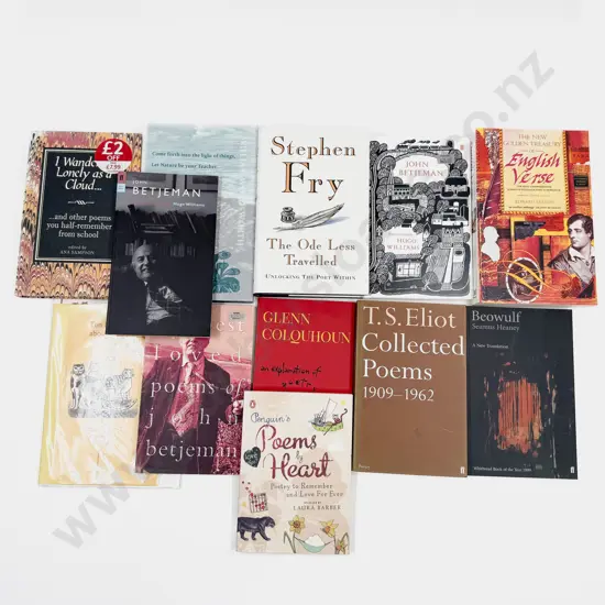 Eleven Volumes of Poetry & Related