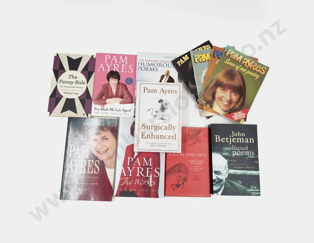 12 Volumes of Poetry Incl Pam Ayres Image 1++