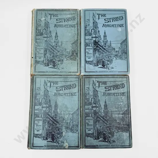 Four Volumes of The Strand Magazine