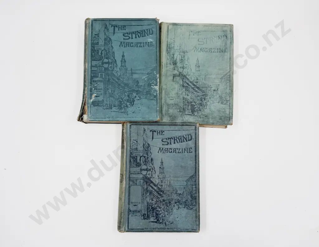 Three Volumes of The Strand Magazine Image 1++