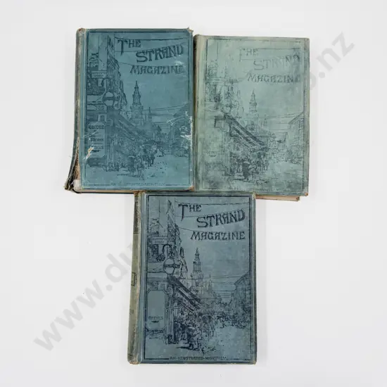 Three Volumes of The Strand Magazine