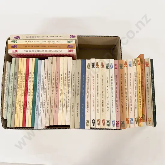 Box Assorted Editons of The Book Collector 1952- 1966