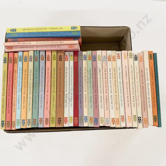 Box Assorted Editons of The Book Collector 1967 - 1975