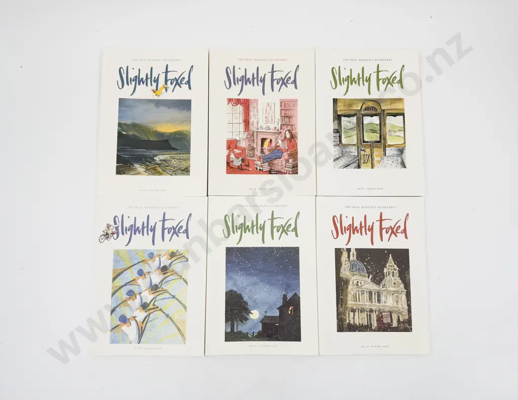 Slightly Foxed - The Real Reader's Quarterly No 1 - 20 Image 1++