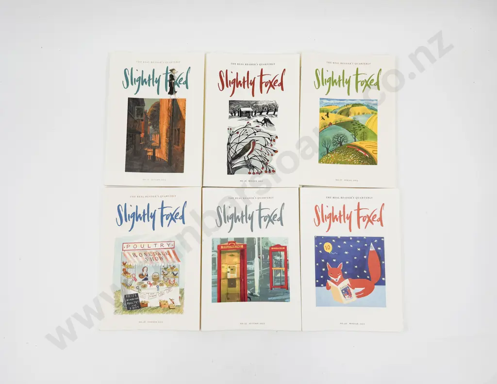 Slightly Foxed - The Real Reader's Quarterly No 21 - 40 Image 1++