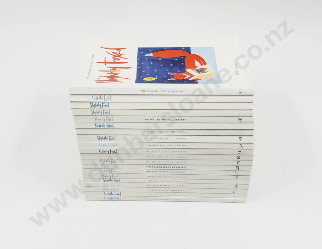 Slightly Foxed - The Real Reader's Quarterly No 21 - 40 Image 1++