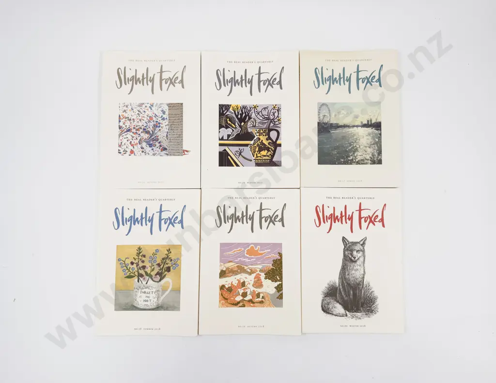 Slightly Foxed - The Real Reader's Quarterly No 41 - 60 Image 1++