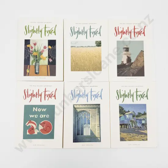 Slightly Foxed - The Real Reader's Quarterly No 61 - 82