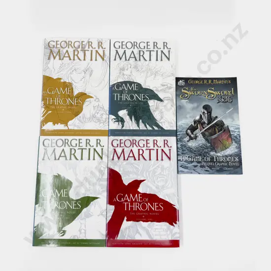 George R R Martins A Game Of Thrones Graphic Novels 1- 4