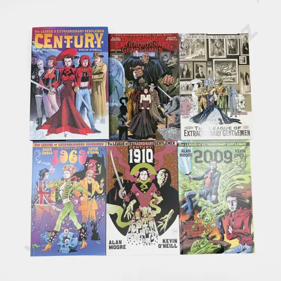 Six Graphic Novels - The League of Extraordinary Gentlemen