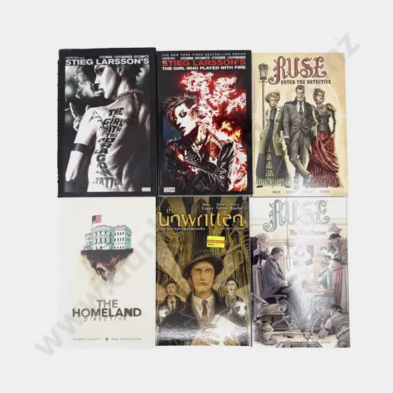 Six Assorted Graphic Novels