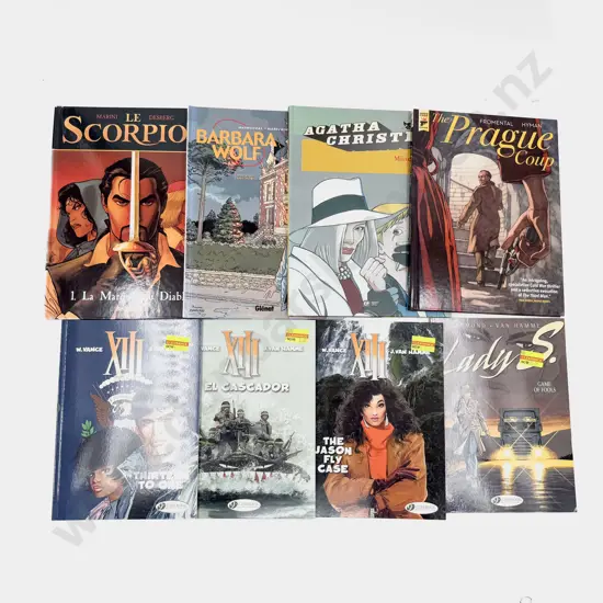 Eight Assorted Classic Graphic Novels