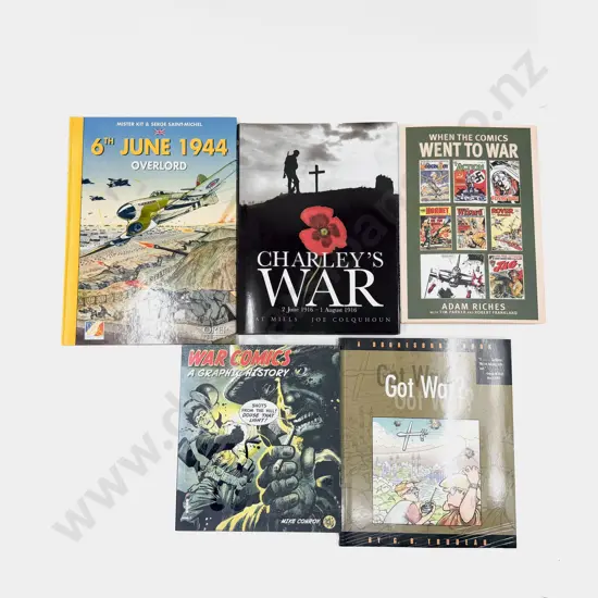 Five Non-Fiction Volumes Relating to Comics
